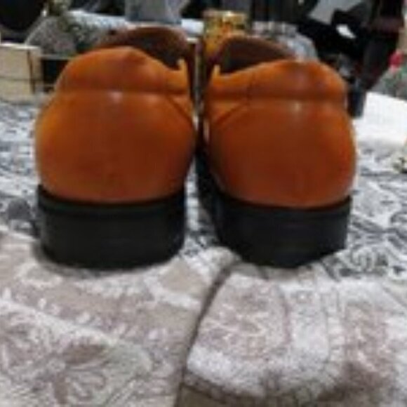 AMAPO Men's Square Toe Dress Shoes slip on Classic Business Men Oxfords 12 US - Picture 3 of 12